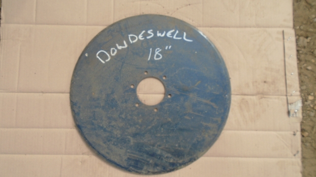Westlake Plough Parts – DOWDESWELL PLOUGH 18 INCH DISC 