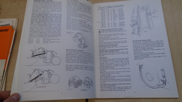 Westlake Plough Parts – Howard Rotavator He Rotavator Instructions & Parts List 