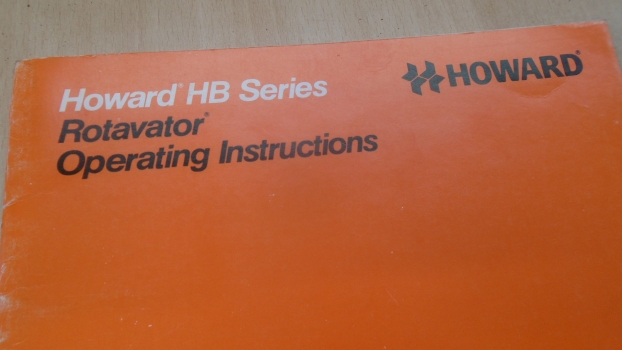 Westlake Plough Parts – Howard Rotavator Hb Series Rotavator Operating Instructions 