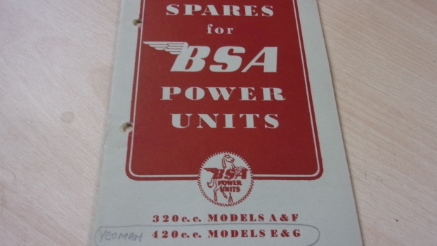 Westlake Plough Parts – Bsa Power Units 320cc 420cc Models Catalogue (a) 