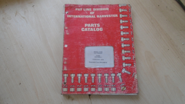 Westlake Plough Parts – International Pay Dozer Model D500 Pmd500-4 1978 Parts Catalog 