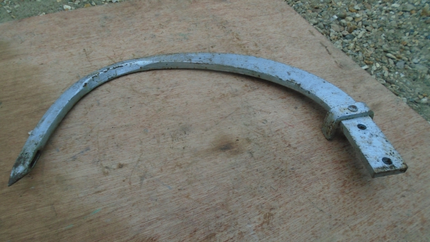 Westlake Plough Parts – Baler Part Twine Needle 2 Bolt Silver 