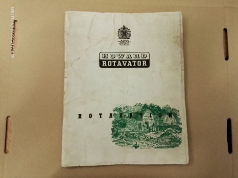 Westlake Plough Parts – Howard Rotavator Rotavation 1958 Promo Book 