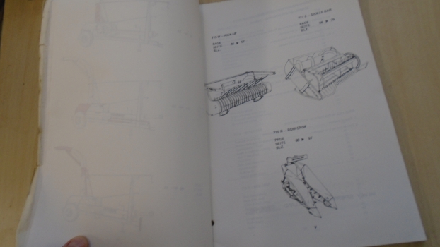 Westlake Plough Parts – Sperry New Holland Model 715 Forage Harvester Parts Catalog 