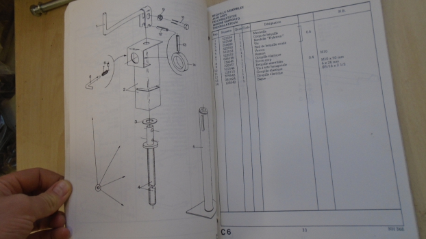 Sperry New Holland Model 368 Ramasseuse Press Baler Book | Machinery