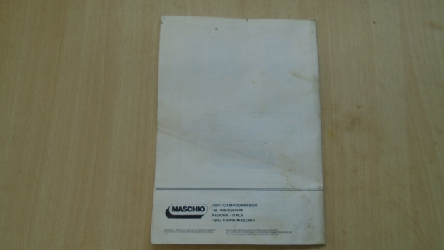 Westlake Plough Parts – Maschio Type Dm Book 