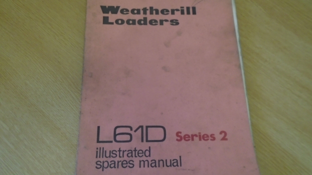 Westlake Plough Parts – Weatherill Loaders L61d Series 2 Spares Manual 