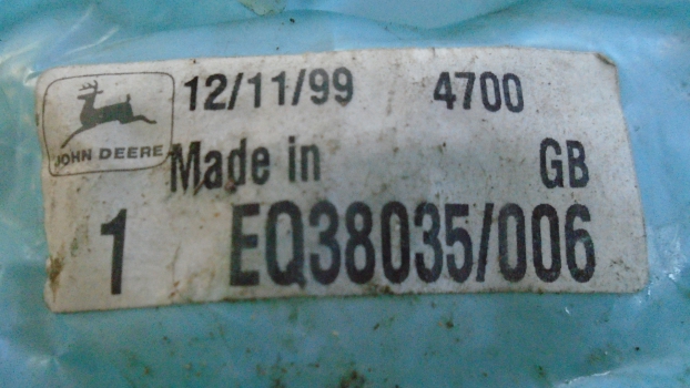 Westlake Plough Parts – John Deere Tractor Combine Hydraulic Valve Part Eq38035 