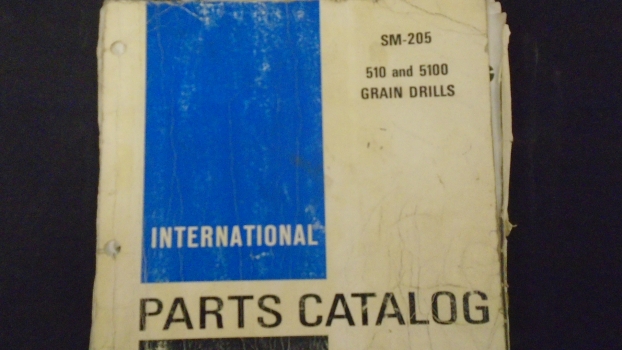 Westlake Plough Parts – International Parts Catalog Sm 205 510 & 5100 Grain Drills 