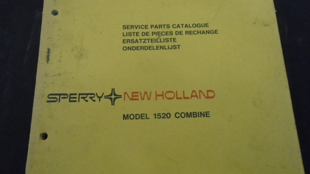 Westlake Plough Parts – New Holland Service Parts Catalogue Model 1520 Combine 