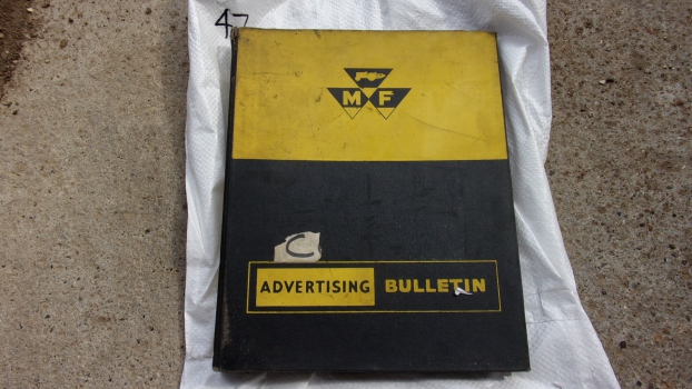 Westlake Plough Parts – Massey Ferguson Advertising Bulletin Folder 780 Combine Parts List 