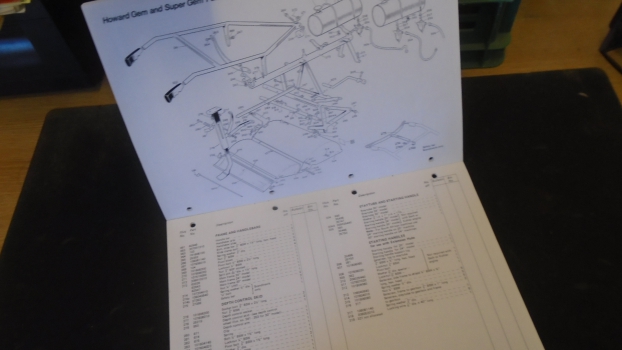 Westlake Plough Parts – Howard Rotavator Gem V & Super Gem Parts List 