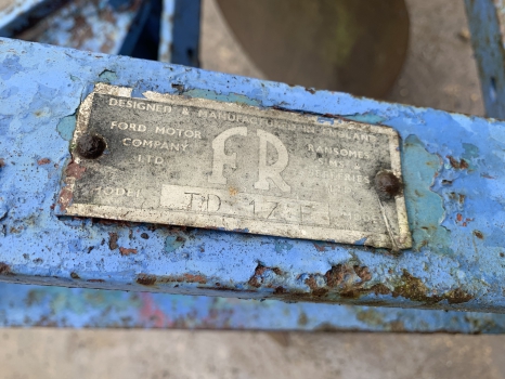 Westlake Plough Parts – Ransomes Td17f 3 Furrow Disc Plough Blue 