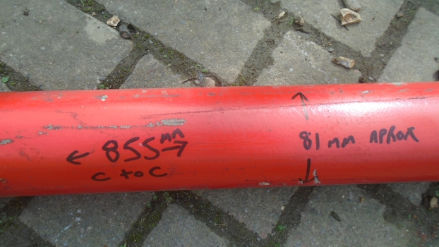 Westlake Plough Parts – Tractor Implement Massey Ferguson Loader Ram 855mm Length 81mm Wide 