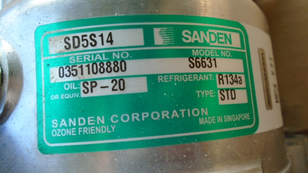 Westlake Plough Parts – Sanden Sd5s R134a Compressor Kl000053 