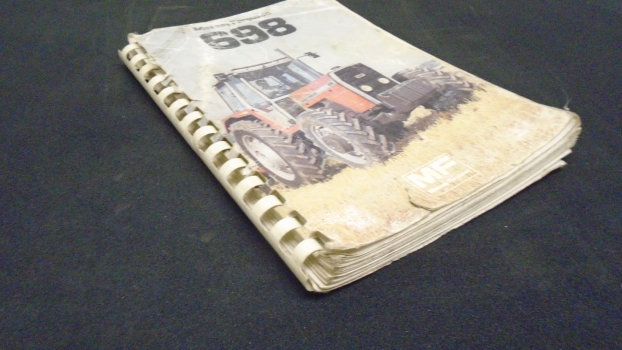 Westlake Plough Parts – Massey Ferguson Tractor Mf 698 Operator Instructions Book 