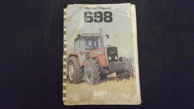 Westlake Plough Parts – Massey Ferguson Tractor Mf 698 Operator Instructions Book 