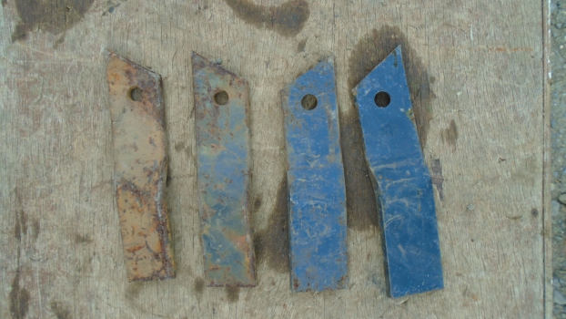 Westlake Plough Parts – Howard Rotavator Topper Flail Blades 2 Pairs 6538282 