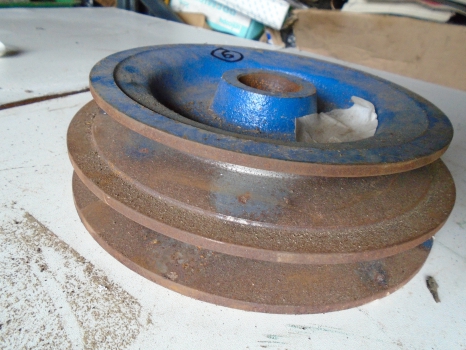 Westlake Plough Parts – V PULLY TWIN V APPROX 215MM BY 190MM (35MM BORE) (6)