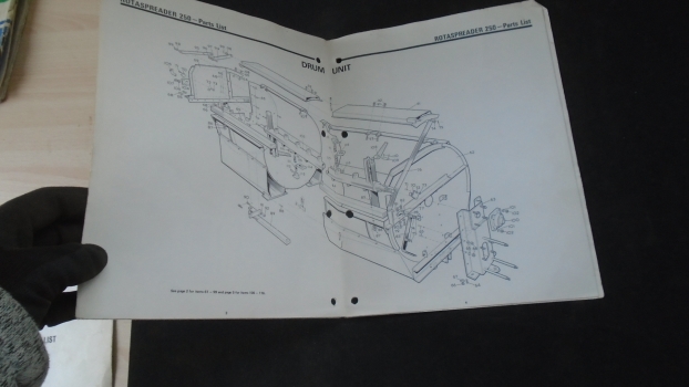 Westlake Plough Parts – Howard Rotaspreader 250 Parts List 
