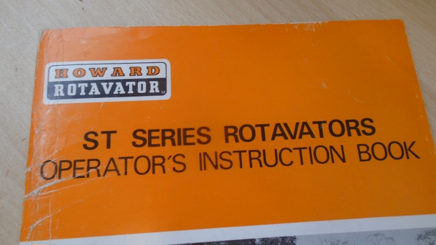 Westlake Plough Parts – Howard Book St Series Rotavators Inistruction Book 