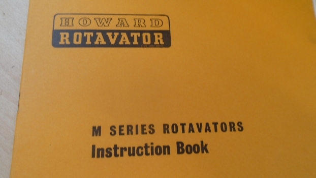 Westlake Plough Parts – Howard Book M Series Rotavators Model M Instructions Book 
