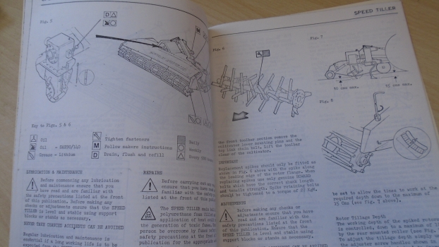 Westlake Plough Parts – Howard Book Speed Tiller Instructions 