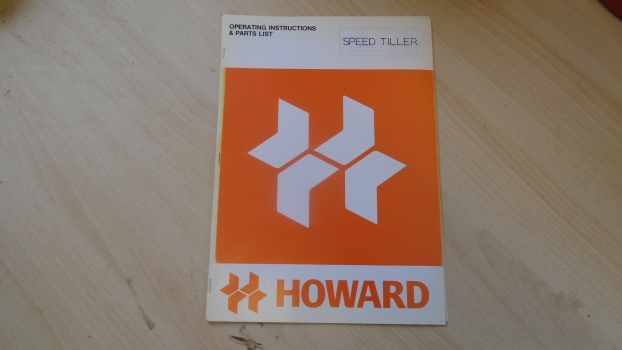 Westlake Plough Parts – Howard Book Speed Tiller Instructions 