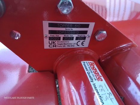 Westlake Plough Parts – Teagle 510 Topper 