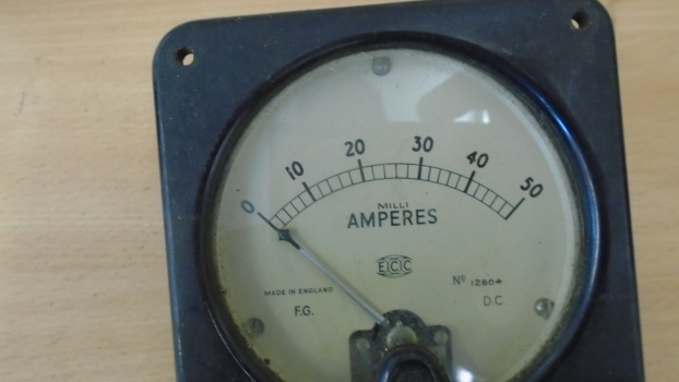 Westlake Plough Parts – Vintage Bygone 3 Amp And Volt Guages 95mm Square 