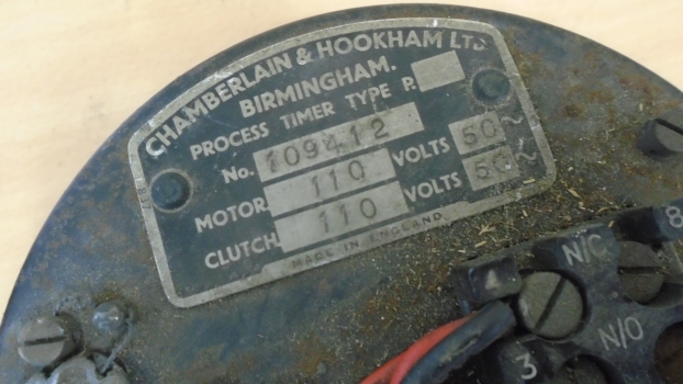 Westlake Plough Parts – Vintage Bygone Process Timer 6inch Dial 