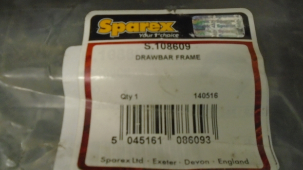 Westlake Plough Parts – TRACTOR DRAWBAR FRAME RED SPAREX 108609 