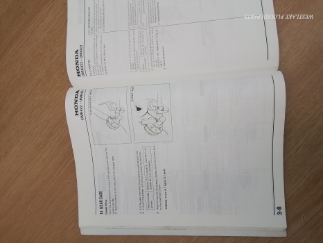 Westlake Plough Parts – Honda Shop Manual UMK422 UMK431 