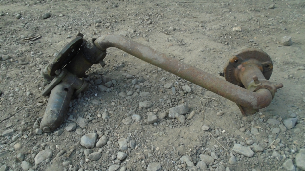 Westlake Plough Parts – Ransomes Trailing Plough Ts46 Rear Furrow Wheel Arm Assembly 