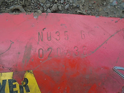Westlake Plough Parts – NIEMEYER PLOUGH MOLD BOARD RH PN- NU 35 020238 GENUINE