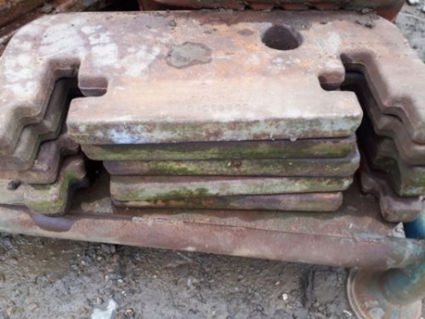 Westlake Plough Parts – Tractor FRONT WEIGHTS X5 may be zetor 