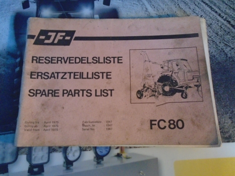 Westlake Plough Parts – Jf Fabriken Fc80 Spare Parts List 