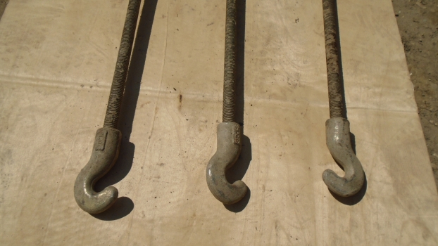 Westlake Plough Parts – Stocks Dual Wheel Clamps X3 Red Approx 18 Inch Thread 