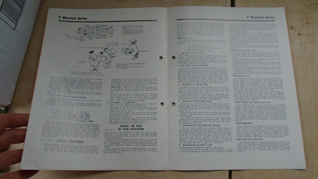 Westlake Plough Parts – Howard Rotavator P Mounted Series Instruction Book (q) 