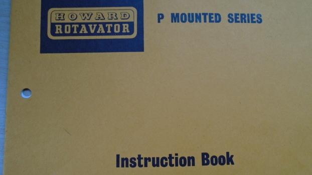 Westlake Plough Parts – Howard Rotavator P Mounted Series Instruction Book (q) 