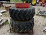Tractor Dual Wheels With Clamps 16.9 X 38 