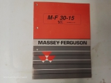 Massey Ferguson Parts Manual 30-15 Tractor 2WS  Massey Ferguson Parts Manual 30-15 Tractor 2WS       USED