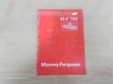 Massey Ferguson Parts Manual 766  Massey Ferguson Parts Manual 766       USED