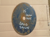 DAVID BROWN PLOUGH 15 INCH DISC 44MM HOLE 