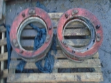 Dexter Tractor Rear Weight Set With Clamp Castings 