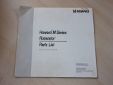 Howard Rotavator M Series Parts List (a) 
