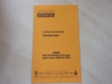 Howard Rotavator M Series Rotavators Instructions Book (a) 