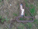 Horse Plough Front Hitch Assembly Wooden Beam Type  Horse Plough Front Hitch Assembly Wooden Beam Type       USED