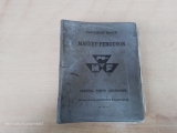 Massey Ferguson Parts Manual 29-7 Grain and Fertiliser Drill  Massey Ferguson Parts Manual 29-7 Grain and Fertiliser Drill       USED