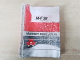 Massey Ferguson Parts Manual 38  Massey Ferguson Parts Manual 38       USED